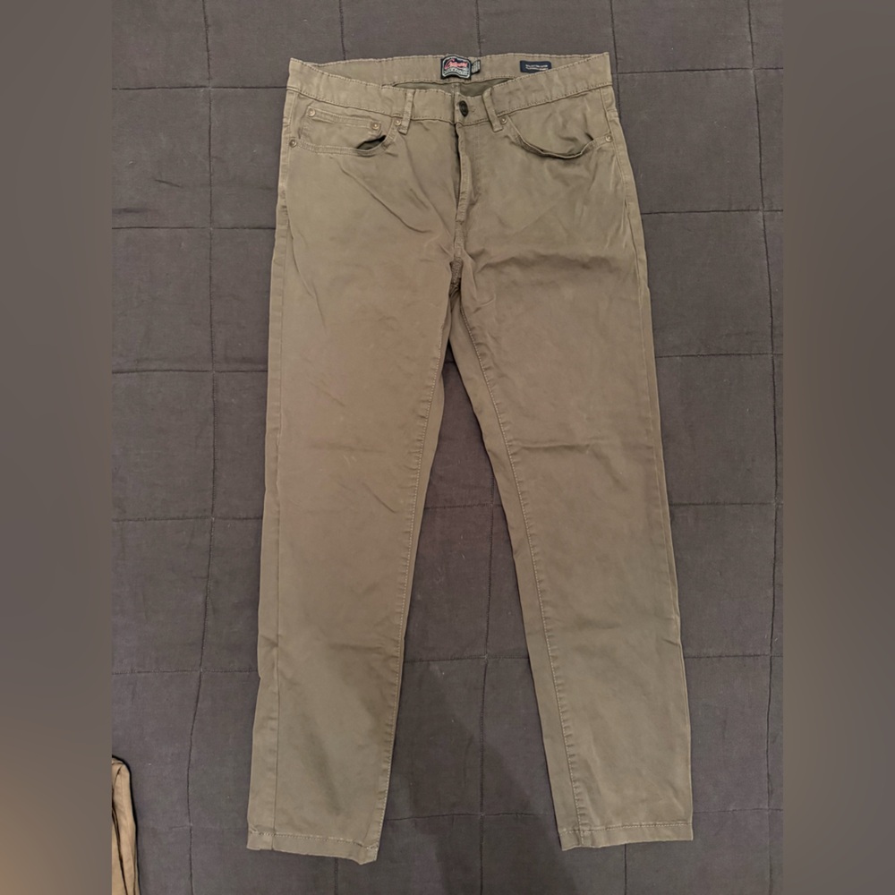 Grayers Stretch 5 Pocket Chino — Gun Metal — 32W x 30L